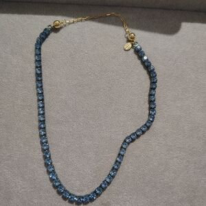 Sapphire Blue Gemstone Necklace